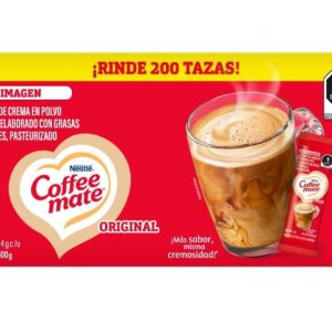 Sustituto de crema Coffe mate 200piezas