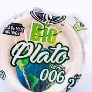 Plato pastelero bio c/25 piezas
