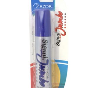 Marcador permanente jumbo azor azul