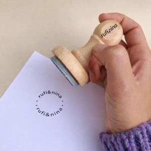 Sellos de puño flexible 5x4 personalizado