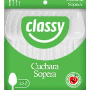 Cuchará sopera classy c/25 piezas