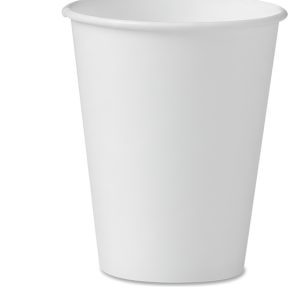 50 vasos de papel bebida caliente 8oz solo cup