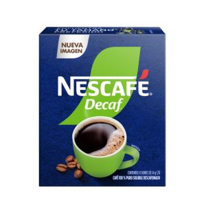 Nescafé decaf 2gr c/50 piezas