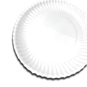 Plato de cartón No 1  12cm c/100 piezas