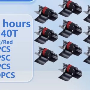 rodillo entintador Ir-40 bicolor compatible con casio hr-100tm hr-150tm fr-2650tm hr-200rc. hr-170rc hr-150rc y fr 2650rc ryscom