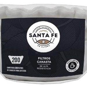 Filtro para cafetera Santa Fe c/200