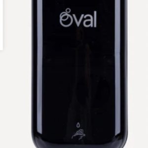 Jabonera negra automática 500ml marca oval