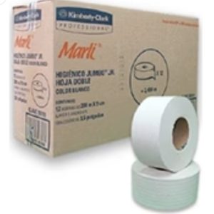 Papel higiénico jumbo marli Jr 200m
