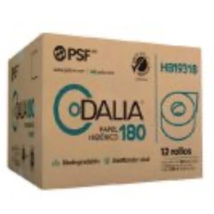 Papel higiénico Dalia Jr 180mts c/12 rollos